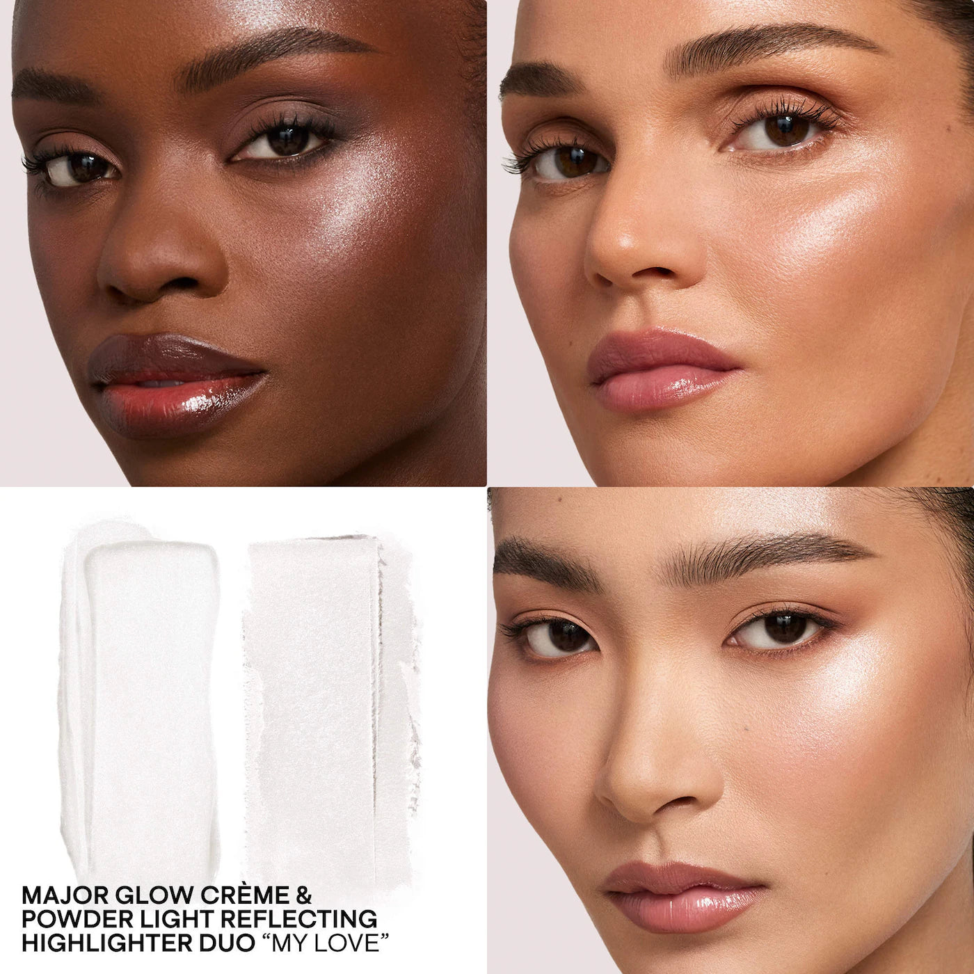 Major Glow Crème & Powder Light Reflecting Translucent Highlighter Duo
