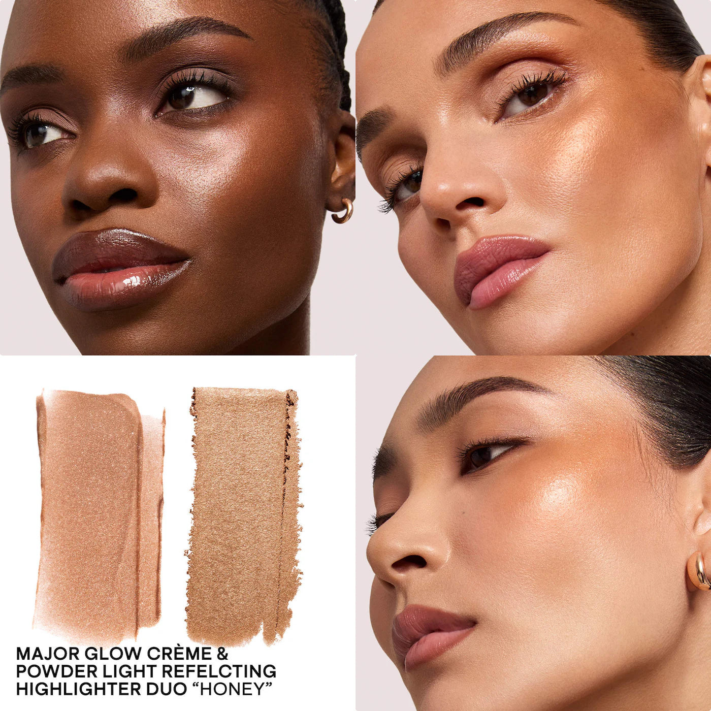 Major Glow Crème & Powder Light Reflecting Translucent Highlighter Duo